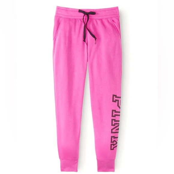 PINK Victoria's Secret Skinny Jogger Sweatpants in Pretty Pink 🩷 - Picture 4 of 11